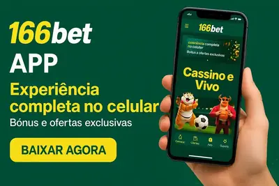 166Bet App | Experiência Completa com Bônus Exclusivos Tenha a experiência completa de apostas e cassino do 166Bet no seu celular. Com nosso app, você aproveita bônus e ofertas exclusivas. Baixe agora!