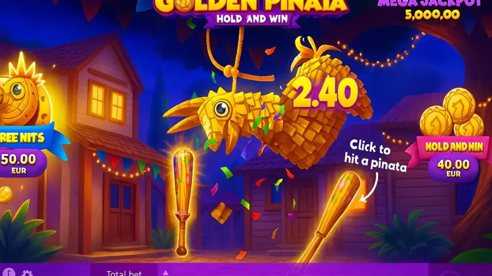 Golden Pinata slot game preview