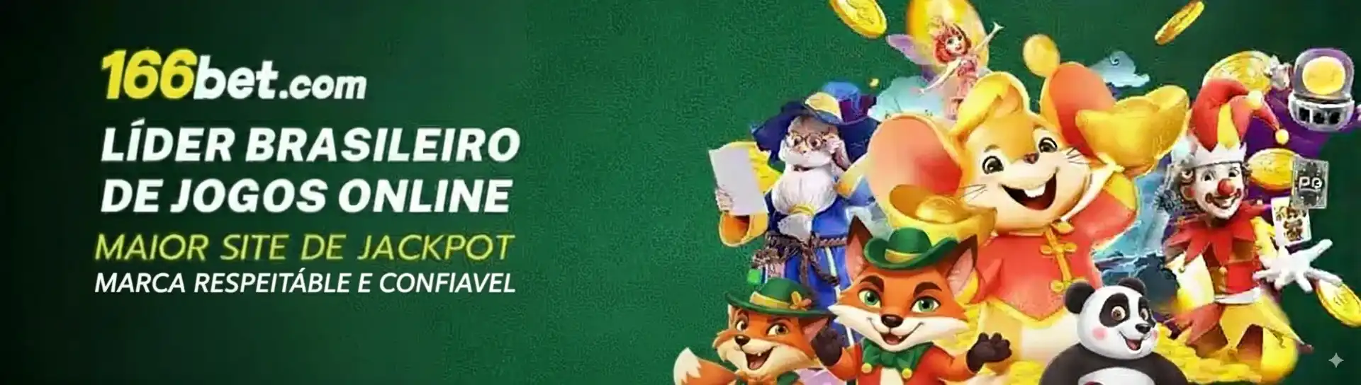 Bem-vindo ao 166Bet, o líder brasileiro em jogos online. Jogue com segurança em nosso site, conhecido por seus grandes jackpots e por ser uma marca confiável e respeitada.